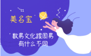 數(shù)易文化跟周易有什么不同